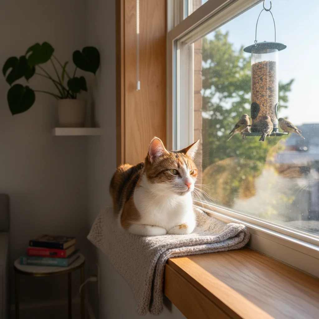 Cat Enrichment Small Spaces: Boost Feline Happiness 40% by 2026