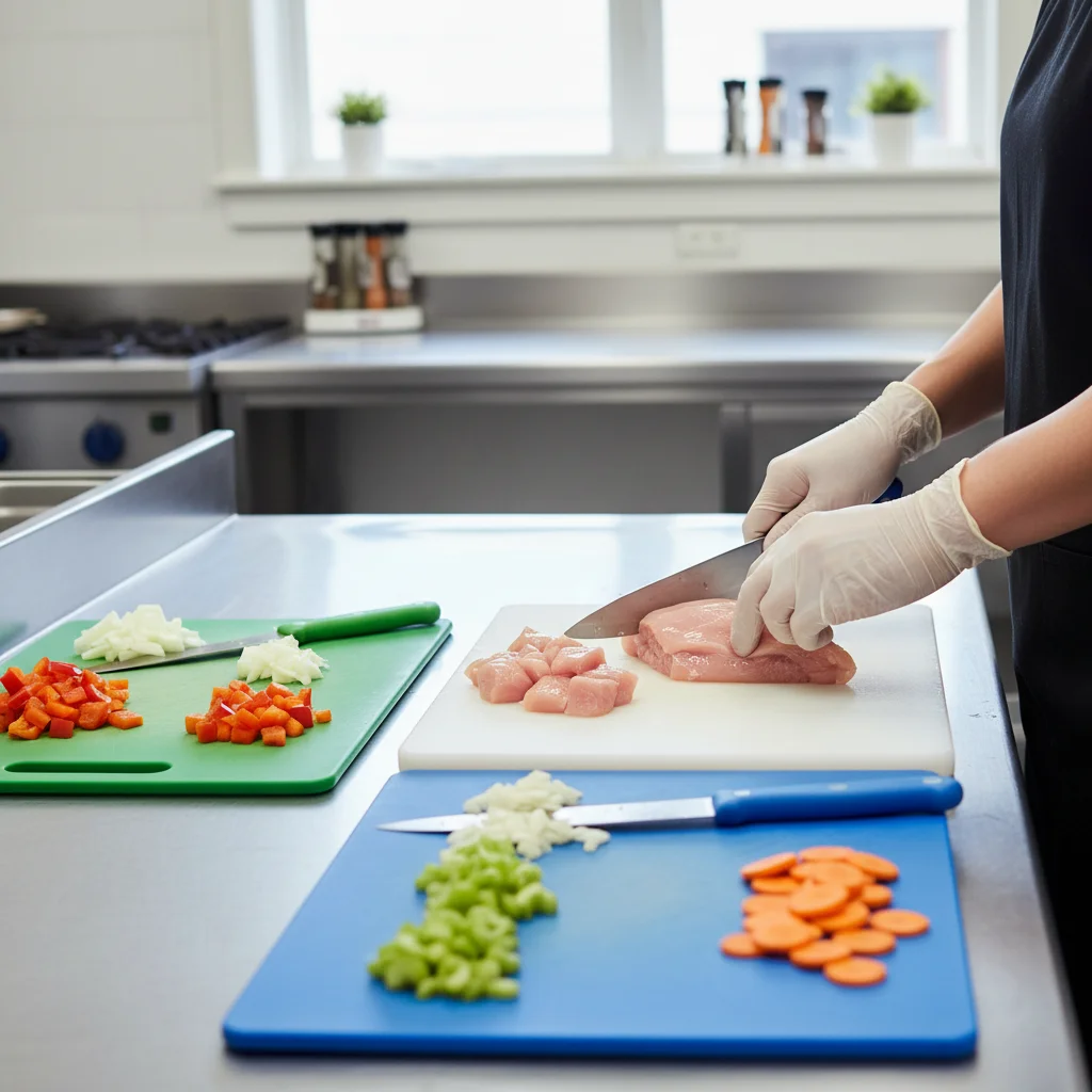 Hygienic preparation of raw meat for pet food
