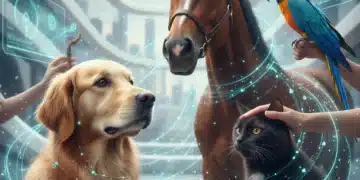 Aggressive Behavior Training: 5 Emerging Methods for 2026 Animals being calmly trained with advanced methods, representing future aggression solutions.