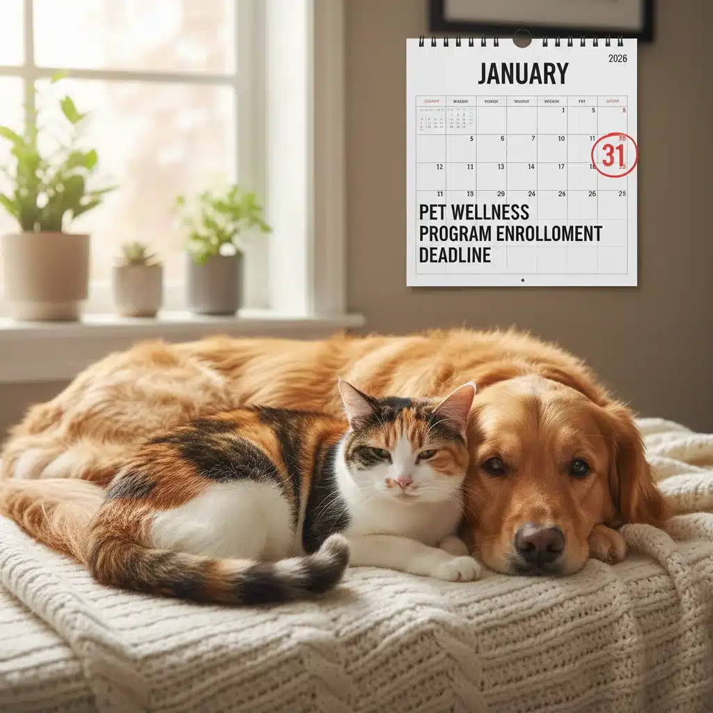 Last Chance: Enroll in Pet Wellness Programs Before January 31, 2026 for Full Benefits