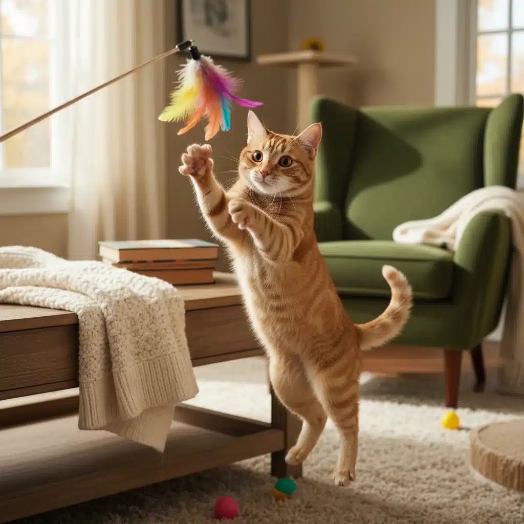 Optimizing Daily Playtime: 4 Innovative Games to Keep Your Indoor Cat Active and Engaged